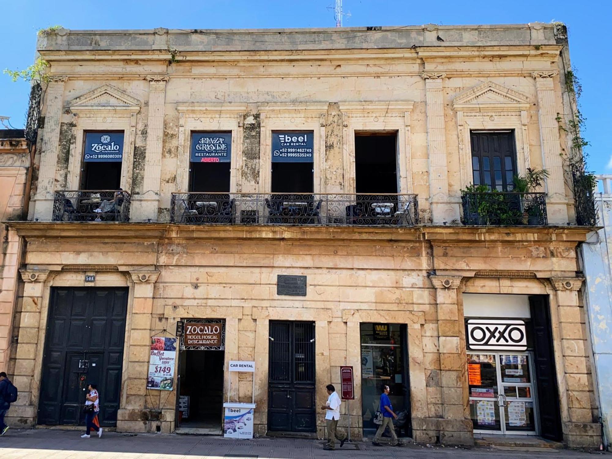 Hotel Hostal Zocalo Mérida Exterior foto
